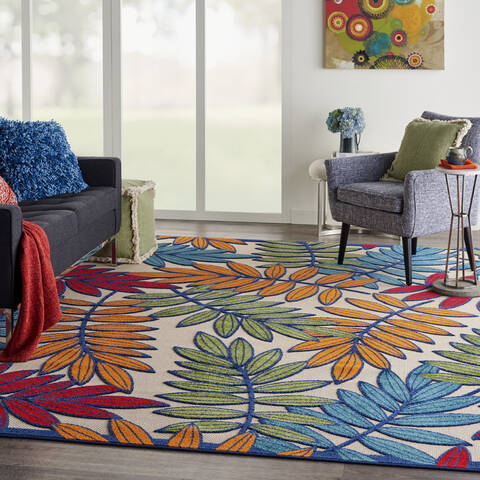 Nourison Aloha Multicolor 96 X 130 Area Rug 805-95974 Image 3
