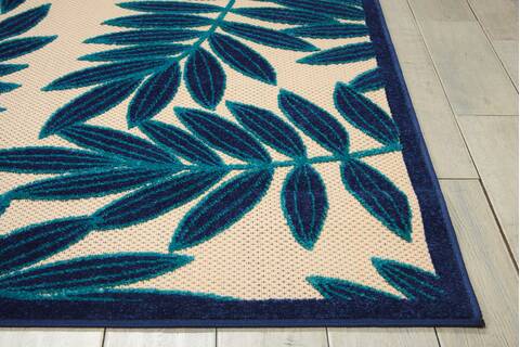Nourison Aloha Blue 96 X 130 Area Rug 805-95978 Image 4