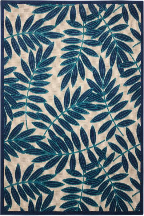 Nourison Aloha Blue 96 X 130 Area Rug 805-95978 Image 0