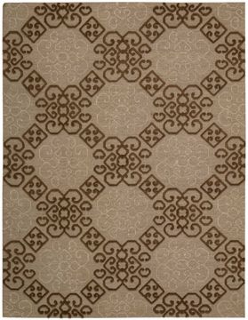 Nourison AMBROSE Beige 3'9" X 5'9" Area Rug 99446046987 805-95979