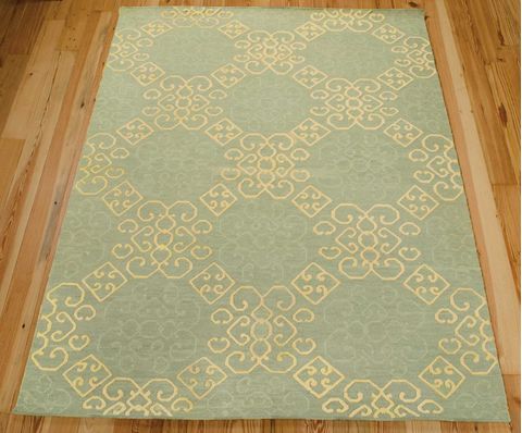 Nourison AMBROSE Green 86 X 116 Area Rug 99446046895 805-95985 Image 2