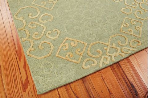Nourison AMBROSE Green 86 X 116 Area Rug 99446046895 805-95985 Image 3