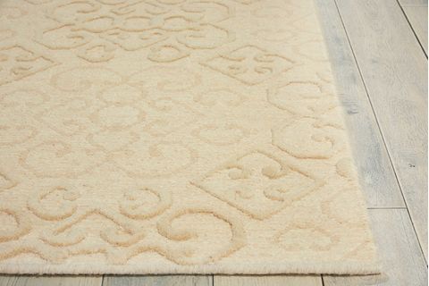 Nourison AMBROSE Beige Runner 23 X 75 Area Rug 99446186843 805-95987 Image 2