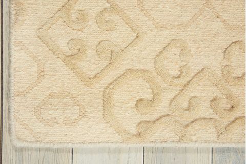Nourison AMBROSE Beige Runner 23 X 75 Area Rug 99446186843 805-95987 Image 3
