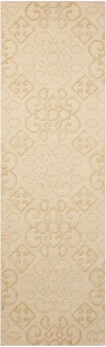 Nourison AMBROSE Beige Runner 23 X 75 Area Rug 99446186843 805-95987 Image 0