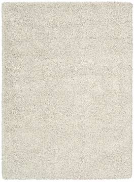Nourison Amore White Rectangle 8x11 ft Polypropylene Carpet 96023