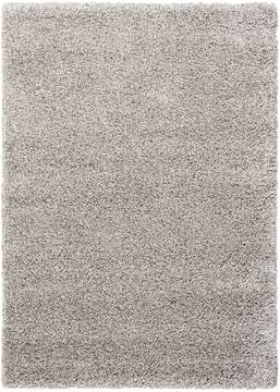 Nourison Amore Grey Rectangle 4x6 ft Polypropylene Carpet 96033
