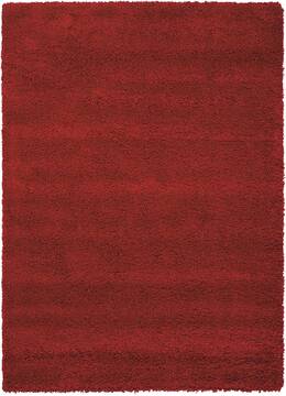 Nourison Amore Red Rectangle 8x11 ft Polypropylene Carpet 96041