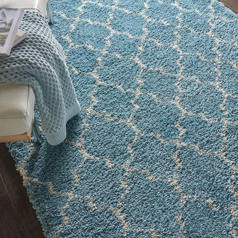 Nourison Amore Blue 311 X 511 Area Rug 805-96052 Image 4