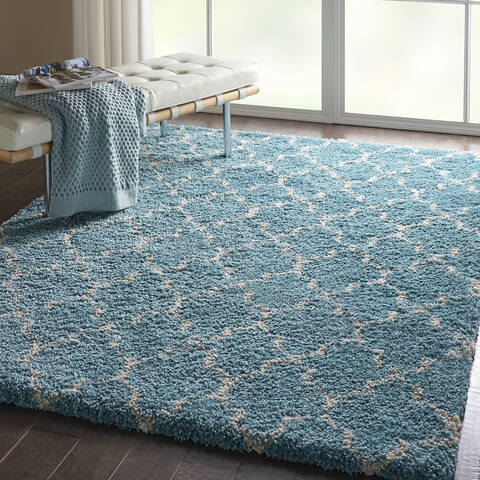 Nourison Amore Blue 311 X 511 Area Rug 805-96052 Image 5