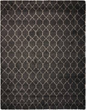 Nourison Amore Grey Rectangle 10x13 ft Polypropylene Carpet 96063