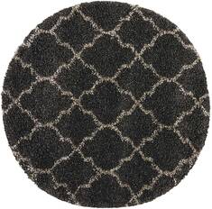 Nourison Amore Grey Round 3'11" X 3'11" Area Rug  805-96066