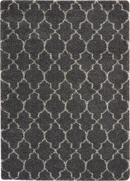 Nourison Amore Grey Rectangle 4x6 ft Polypropylene Carpet 96067