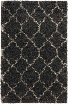 Nourison Amore Grey Rectangle 3x5 ft Polypropylene Carpet 96068
