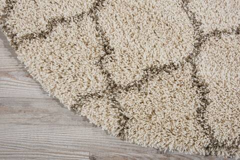 Nourison Amore Beige Round 311 X 311 Area Rug 805-96078 Image 1