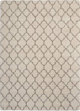 Nourison Amore Beige Rectangle 8x11 ft Polypropylene Carpet 96085