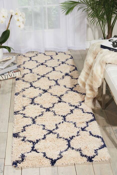 Nourison Amore Beige Runner 22 X 76 Area Rug 805-96089 Image 3