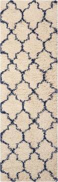 Nourison Amore Beige Runner 6 to 9 ft Polypropylene Carpet 96089