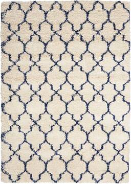 Nourison Amore Beige Square 7 to 8 ft Polypropylene Carpet 96095