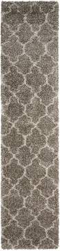 Nourison Amore Beige Runner 10 to 12 ft Polypropylene Carpet 96100