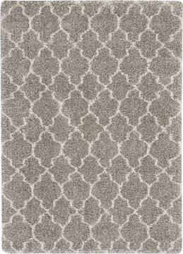 Nourison Amore Beige Rectangle 4x6 ft Polypropylene Carpet 96103