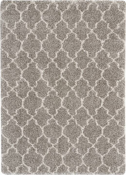 Nourison Amore Beige Rectangle 4x6 ft Polypropylene Carpet 96103