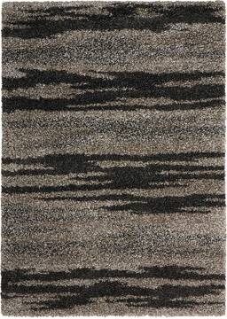 Nourison Amore Grey Rectangle 8x11 ft Polypropylene Carpet 96113