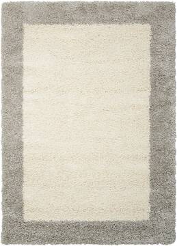 Nourison Amore Beige Rectangle 8x11 ft Polypropylene Carpet 96125