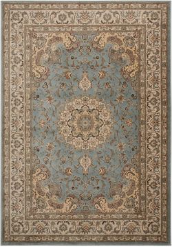 Nourison ARARAT Blue 5'3" X 7'4" Area Rug 99446254696 805-96153