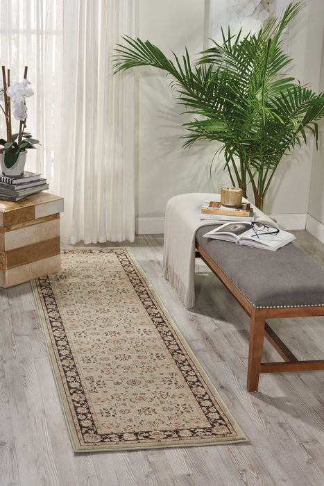 Nourison ARARAT Green Runner 22 X 76 Area Rug 99446254726 805-96158 Image 1