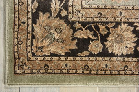 Nourison ARARAT Green 93 X 129 Area Rug 99446254771 805-96162 Image 3