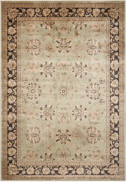 Nourison ARARAT Green 9'3" X 12'9" Area Rug 99446254771 805-96162