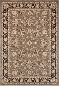 Nourison ARARAT Grey Rectangle 9x13 ft polypropylene Carpet 96167