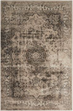 Nourison ARARAT Grey Rectangle 8x10 ft polypropylene Carpet 96195