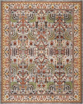 Nourison ARIA Multicolor Rectangle 8x10 ft polypropylene Carpet 96208