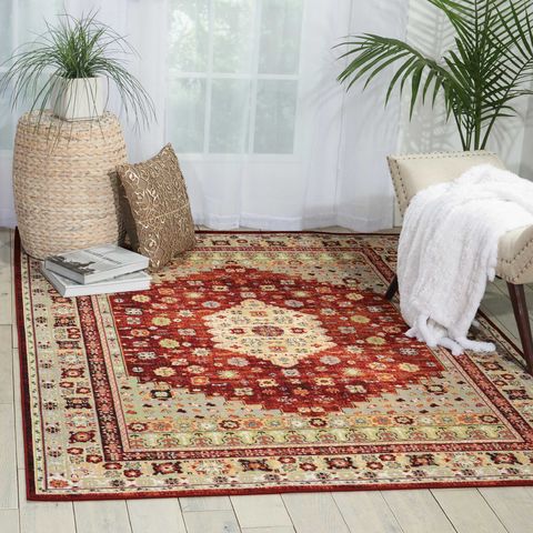 Nourison ARIA Brown 53 X 73 Area Rug 99446372031 805-96213 Image 1