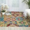 Nourison Aria Multicolor 53 X 73 Area Rug  805-96225 Thumb 3