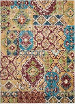 Nourison Aria Multicolor 5'3" X 7'3" Area Rug  805-96225