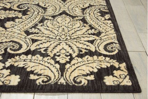 Nourison ARISTO Black 93 X 129 Area Rug 99446240750 805-96246 Image 2