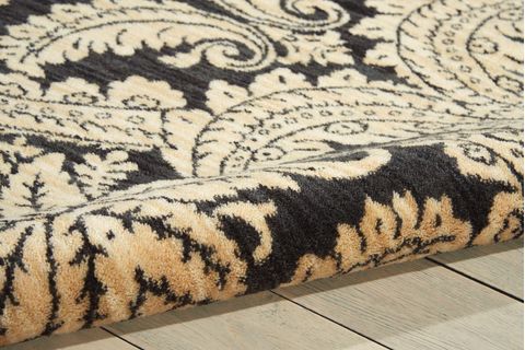 Nourison ARISTO Black 93 X 129 Area Rug 99446240750 805-96246 Image 4