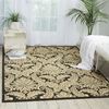 Nourison ARISTO Black 93 X 129 Area Rug 99446240750 805-96246 Thumb 1