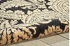 Nourison ARISTO Black 93 X 129 Area Rug 99446240750 805-96246 Thumb 4