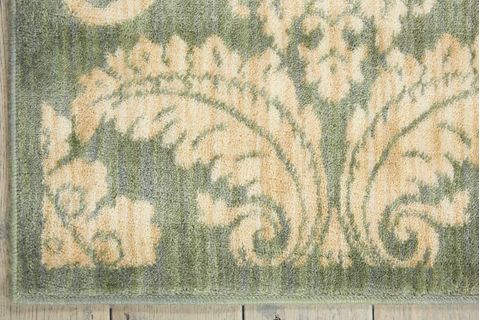 Nourison ARISTO Green 93 X 129 Area Rug 99446240897 805-96251 Image 3