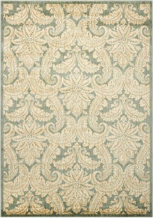 Nourison ARISTO Green 93 X 129 Area Rug 99446240897 805-96251 Image 0