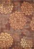 Nourison ARISTO Brown 79 X 1010 Area Rug 99446241009 805-96263 Thumb 0