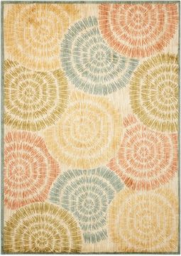 Nourison ARISTO Multicolor Rectangle 9x13 ft polyester Carpet 96269