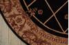 Nourison Ashton House Black Round 56 X 56 Area Rug 805-96283 Thumb 1