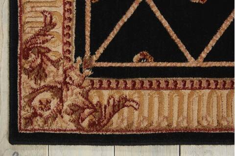 Nourison Ashton House Black 79 X 1010 Area Rug 805-96286 Image 1