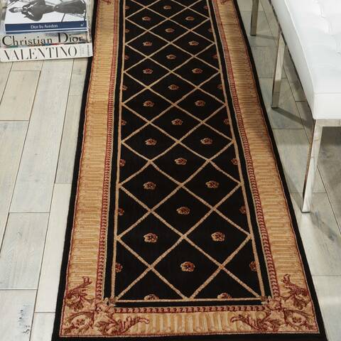 Nourison Ashton House Black 79 X 1010 Area Rug 805-96286 Image 3
