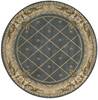 Nourison Ashton House Blue Round 56 X 56 Area Rug 805-96292 Thumb 0